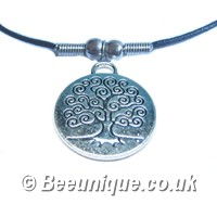 Tree of Life Disc Necklace